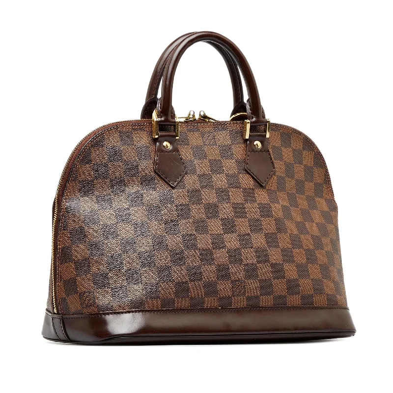 Louis Vuitton crossbody bags with a keychain holder for practicalityLouis Vuitton Damier Ebene Alma PM (UKMpFN)