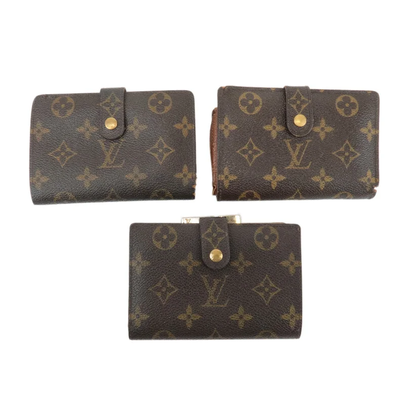 Louis Vuitton Twist bags with the iconic LV - turnlock closureLouis Vuitton Set of 3 Monogram Porte Monnaie Billets M61663