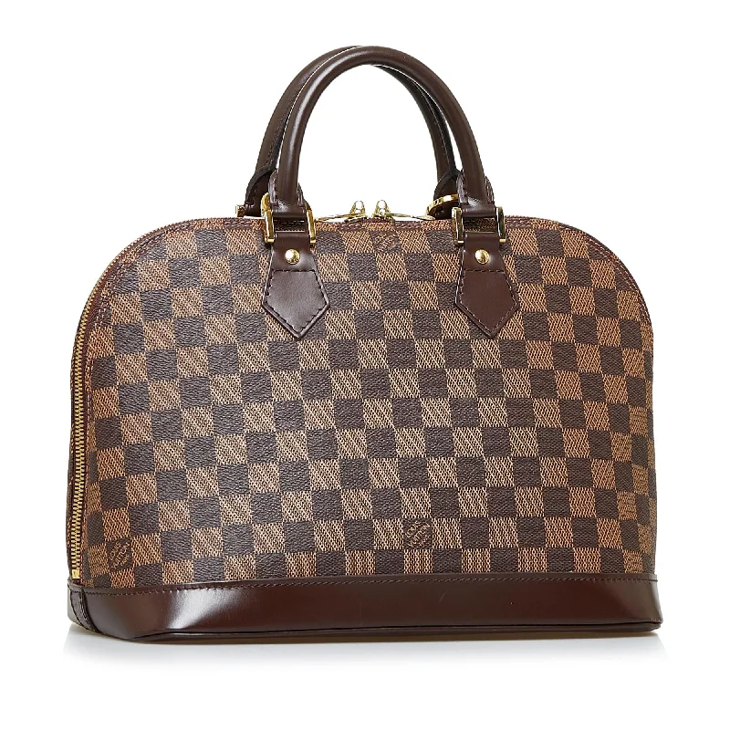 Ladies Louis Vuitton Petite Malle bags with a star - shaped charm for cutenessLouis Vuitton Damier Ebene Alma PM (ZgUOhI)