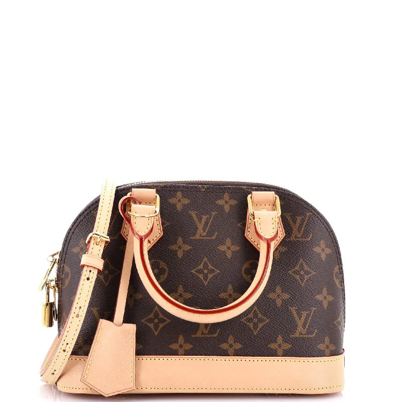 Louis Vuitton Twist bags with a snakeskin - effect panel for a bold lookAlma Handbag Monogram Canvas BB