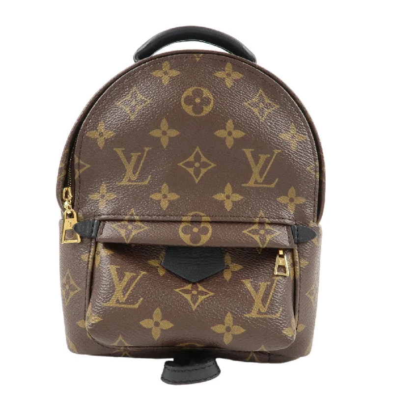 Louis Vuitton tote bags with a spacious interior and multiple pocketsLouis Vuitton Monogram Palm Springs MINI Back Pack M44873