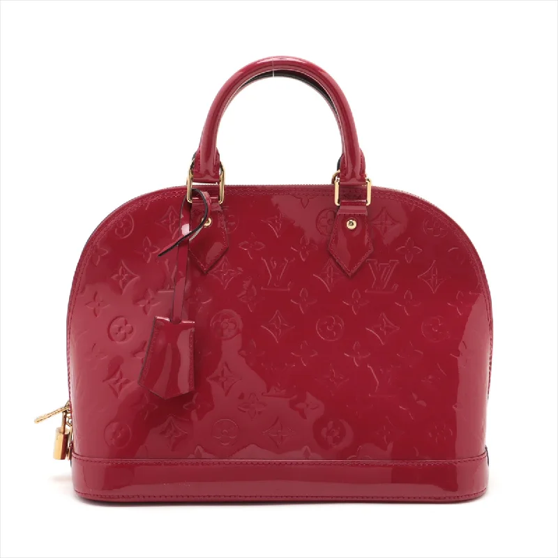 Louis Vuitton Twist bags with a crystal - embellished LV - turnlockLouis Vuitton Alma PM Vernis Red Monogram M91770