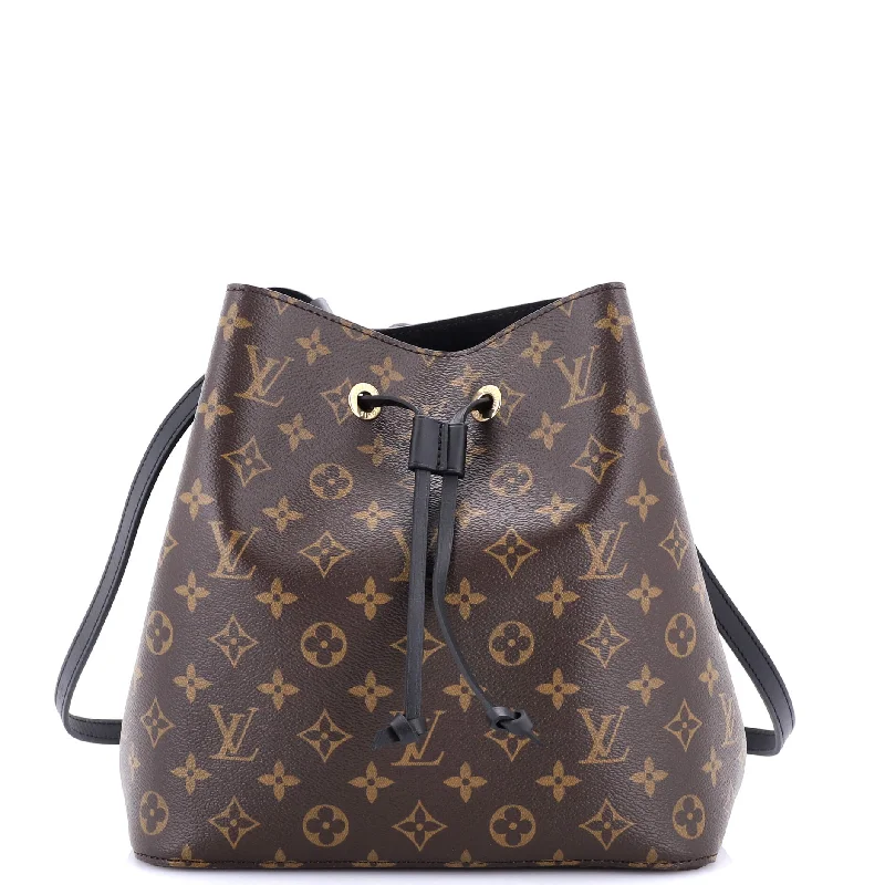 Ladies Louis Vuitton shoulder bags with a single - handle silhouetteNeoNoe Handbag Monogram Canvas MM