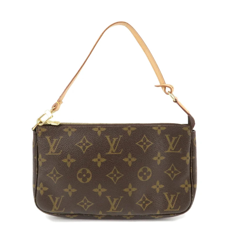 Louis Vuitton bags with a zippered interior pocket for better organizationLouis Vuitton Monogram Pochette Accessoires Pouch M51980