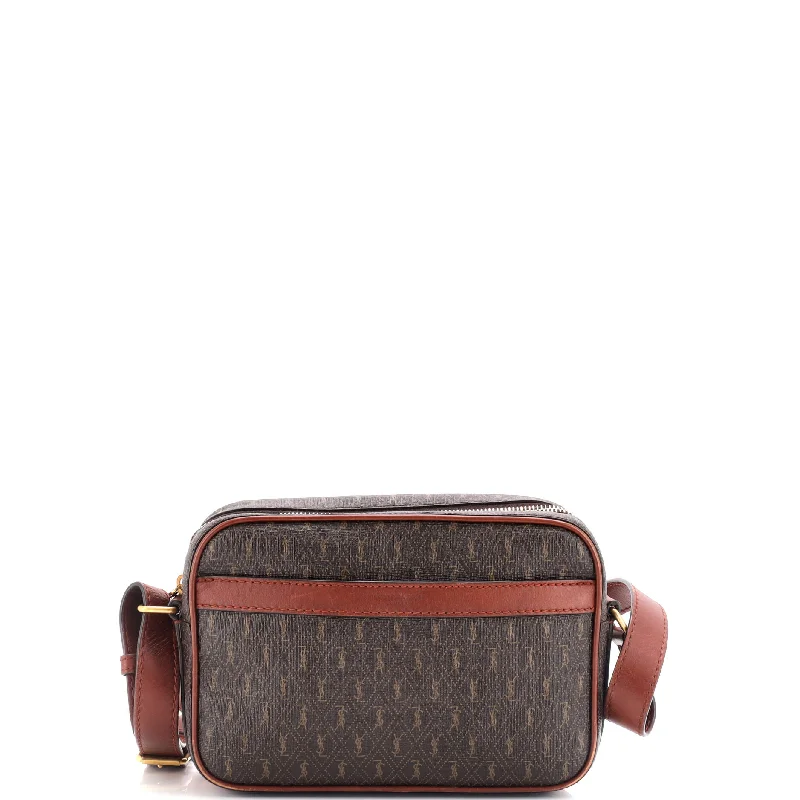 Louis Vuitton Twist bags with the iconic LV - turnlock closureLe Monogramme Camera Bag Monogram All Over Coated Canvas and Leather Small