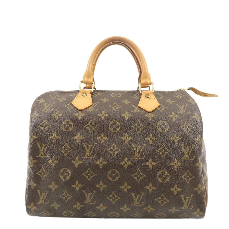 Louis Vuitton backpacks with a multi - pocket organization for functionalityLouis Vuitton Monogram Speedy 30 Hand Bag Boston Bag M41526