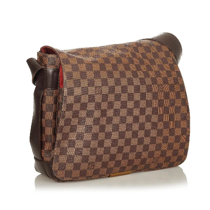 Louis Vuitton handbags with a metal - framed clasp for durabilityLouis Vuitton Damier Ebene Abbesses (26371)