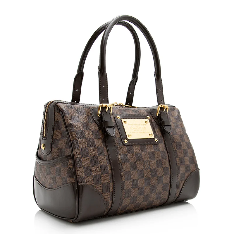 Louis Vuitton Twist bags with the iconic LV - turnlock closureLouis Vuitton Damier Ebene Berkeley Satchel (21201)