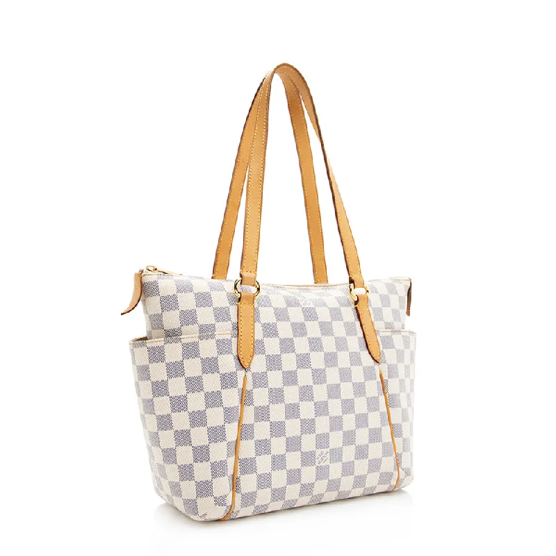 Louis Vuitton Alma bags featuring the signature top - handle designLouis Vuitton Damier Azur Totally PM Tote (19632)