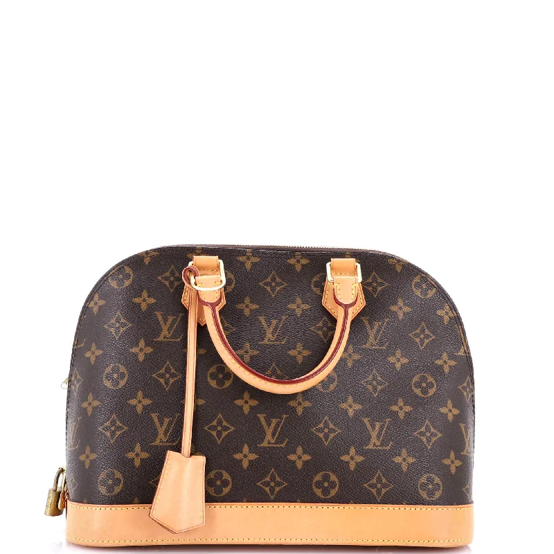 Louis Vuitton backpacks with a padded laptop compartment for travelAlma Handbag Monogram Canvas PM