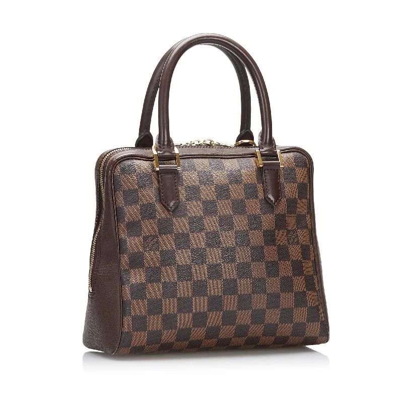 Louis Vuitton backpacks with a padded laptop compartment for travelLouis Vuitton Damier Ebene Brera (9PQv9Z)