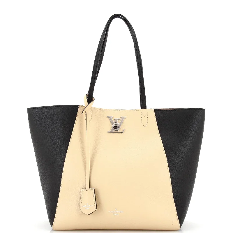 Louis Vuitton Alma bags with a detachable shoulder strap for versatilityLockme Cabas Leather