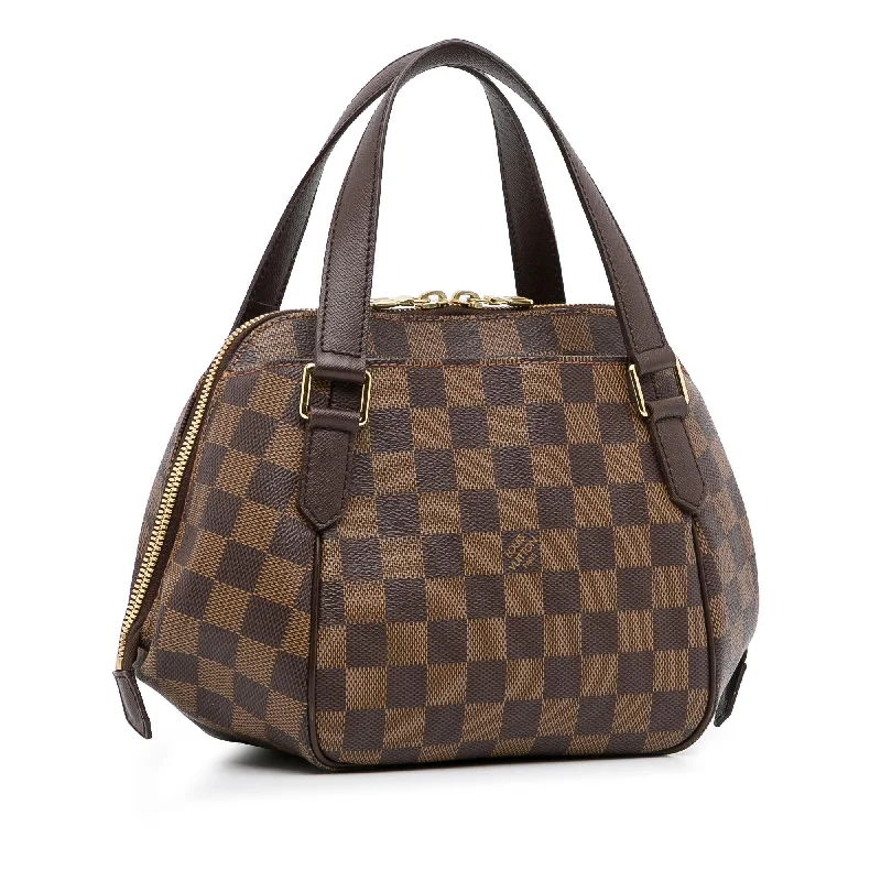 Louis Vuitton crossbody bags with a printed floral pattern for femininityLouis Vuitton Damier Ebene Belem PM (zMLAIF)