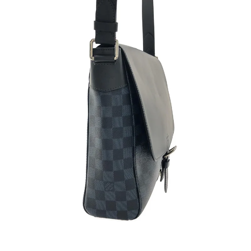 Louis Vuitton bags with a detachable mobile phone holder for convenienceLouis Vuitton Damier Cobalt Newport Messenger PM (7phIVj)