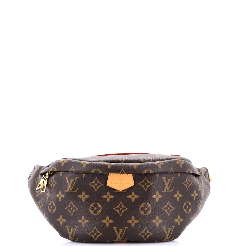 Louis Vuitton Twist bags with a contrast - colored interior for visual interestBum Bag Monogram Canvas