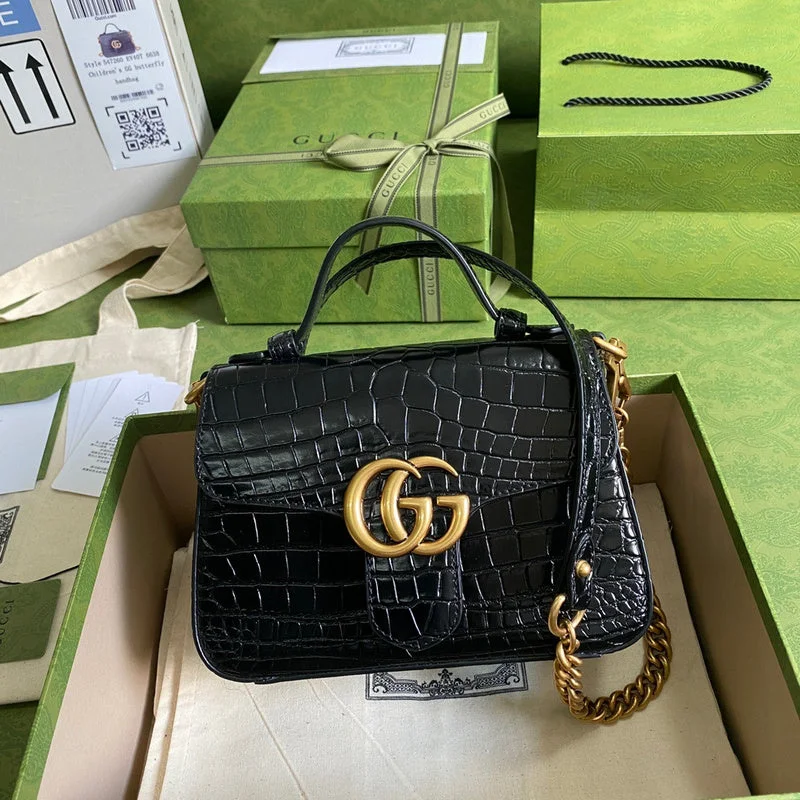 Gucci Marmont bags for women with a contrast - colored interiorGucci   Luxury Bags  1131