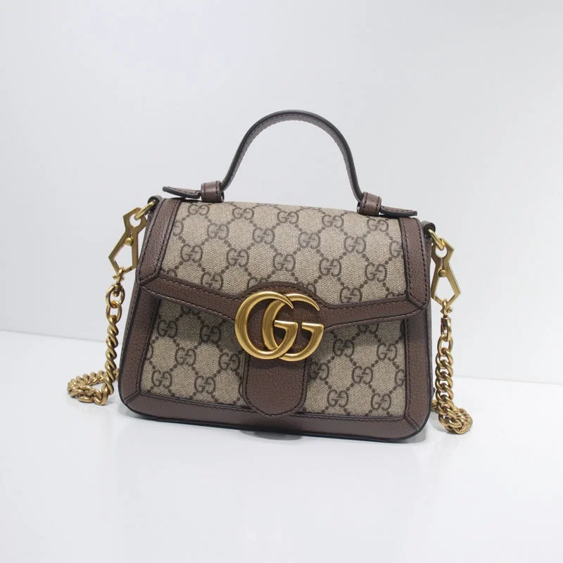 Women Gucci Sylvie bags with a crystal - embellished web stripeGucci   Luxury Bags  1129