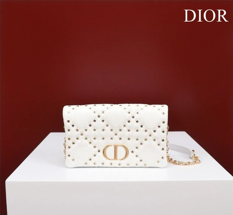 Christian Dior Saddle bags with a distressed leather finishDior Bag