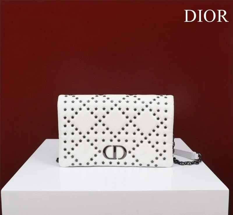 Christian Dior Saddle bags with a patent leather finish for a shiny lookDior Bag