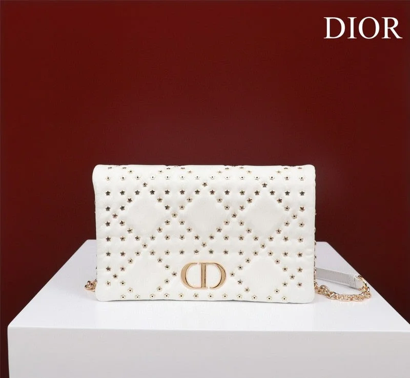 Christian Dior Saddle bags with a distressed leather finishDior Bag