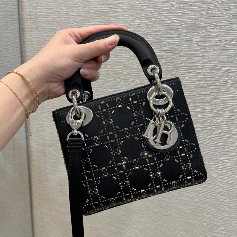 Christian Dior handbags with a back - pocket for quick storageDior Bag