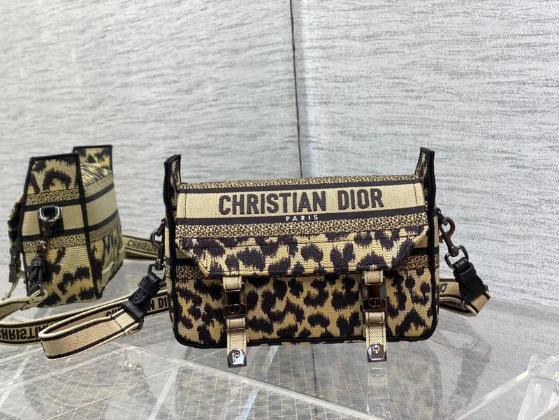 Christian Dior Saddle bags with a patent leather finish for a shiny lookDior Bag