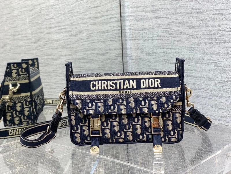 Christian Dior handbags with a snap - button closure and a decorative buckleDior Bag