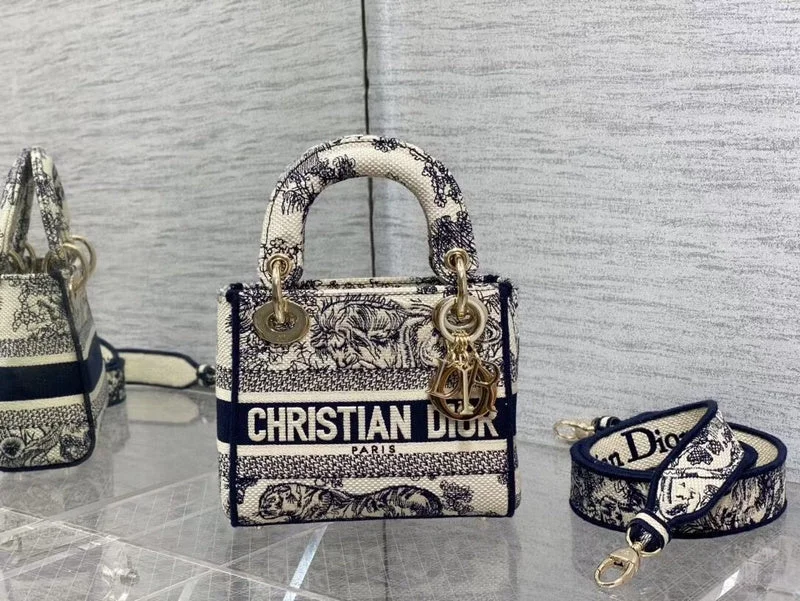 Christian Dior Saddle bags with a studded trim for a bold lookDior Bag