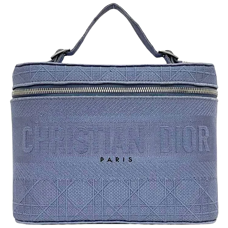 Christian Dior bags with a zip - top closure and multiple compartmentsDior Vanity Handbag