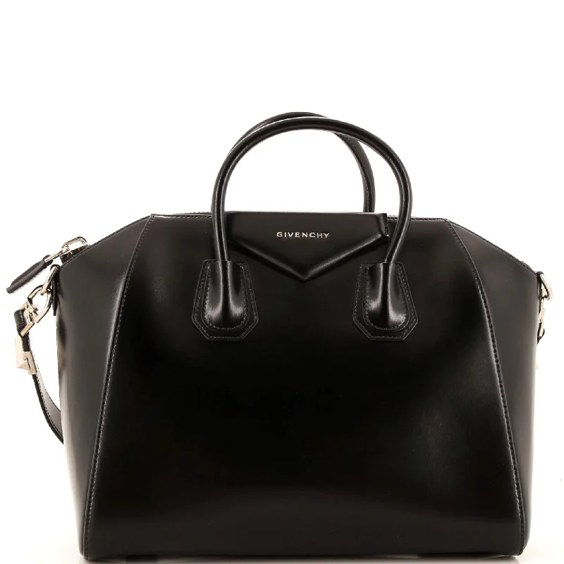 Christian Dior bags with a zip - top closure and multiple compartmentsAntigona Bag Glazed Leather Medium