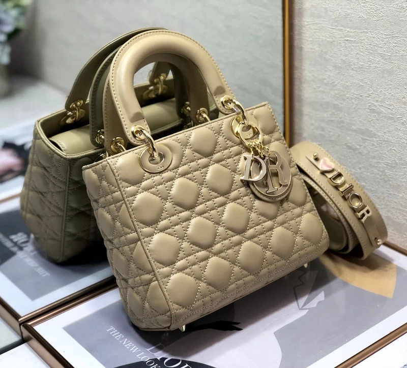 Christian Dior bags with a quilted pattern and gold - toned hardwareWF - Dior Bags - 155