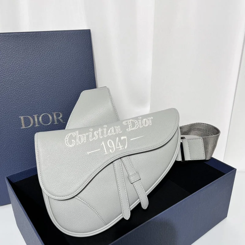 Christian Dior Saddle bags with a patent leather finish for a shiny lookDior Bag